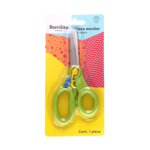 [GIB5R] SCISSORS SCHOOL 5" W/SPRING