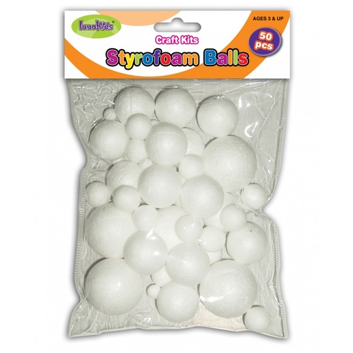 [IK60707] CRAFT BALLS STYROFOAM