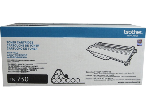 [BR00750] TONER BROTHER TN-750