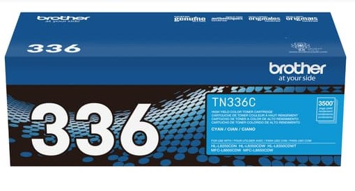[BR336CY] TONER BROTHER TN-336 CYAN
