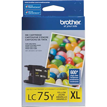 [BRLC75YE] CART BROTHER LC-75XL YEL OEM