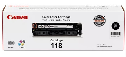 [CA118BK] TONER CANON 118 BLK