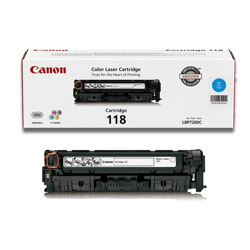 [CA118CY] TONER CANON 118 CYAN