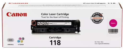 [CA118MA] TONER CANON 118 MAG