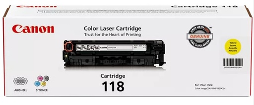 [CA118YE] TONER CANON 118 YEL