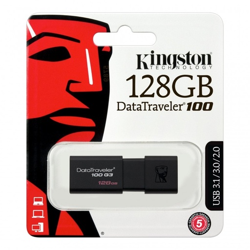 [HP128] FLASH DRIVE 128GB KINGSTON
