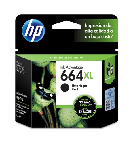 [HP6V31AL] CART HP INKJET 664XL/F6V31AL BLK
