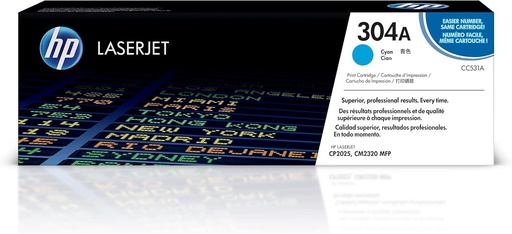 [HPCC531] TONER HP CC531A CYAN (304A)