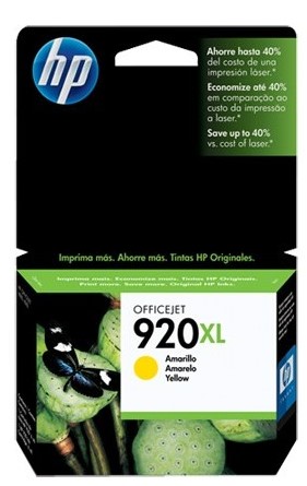 [HPCD974] CART HP INKJET 920XL YELL***