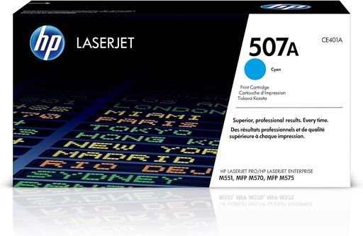 [HPCE401] TONER HP CE401A CYAN (507A)