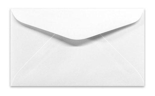 [JD0013] ENV WHI 4 5/8 X 6 1/4 90GM
