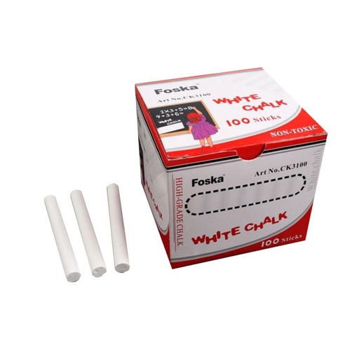 [ASCK3100] CHALK WHITE (100) FOSKA