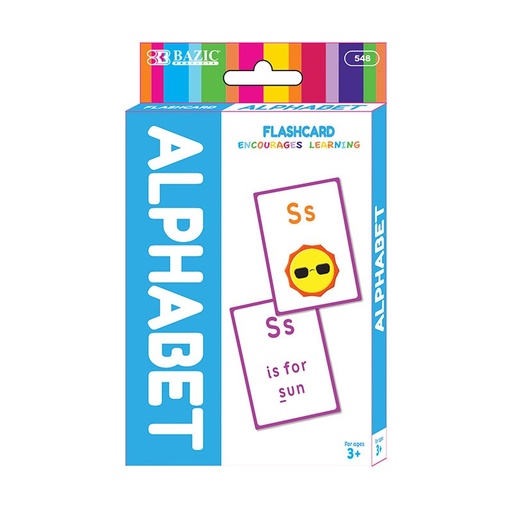 [BZ00548] CARD FLASH ALPHABET
