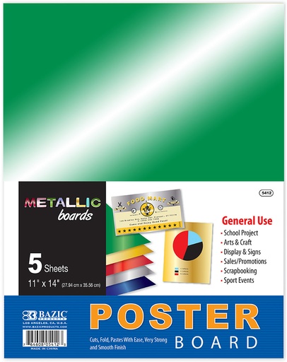 [BZ05412] BOARD POST METALLIC 11"X14"