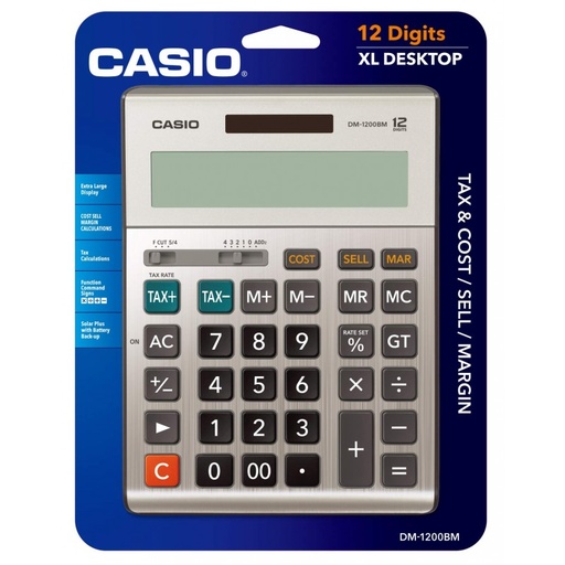 [CASDM1200] CALCULATOR CASIO DM-1200