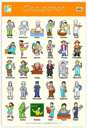[CW0049E] WALLCHART OCCUPATION