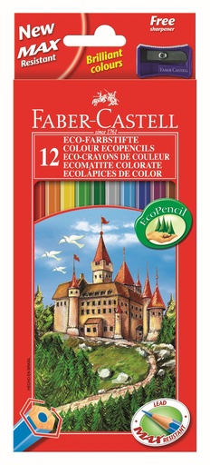 [FCB20112] PENCIL COLOR 7X12 HEXAGONAL