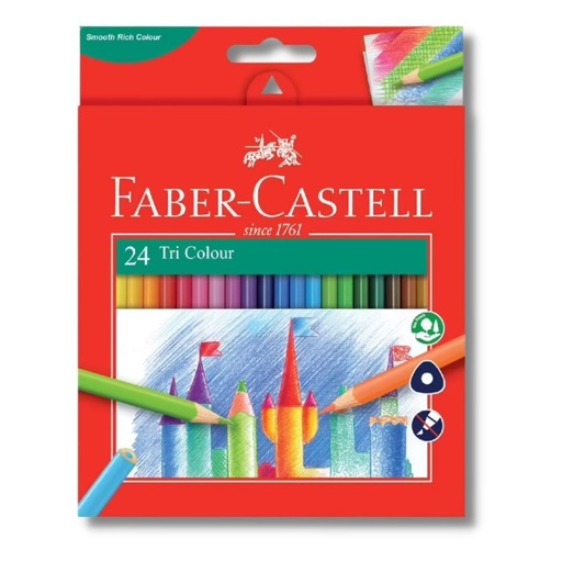 [FCB20524] PENCIL COLOR 7X24 TRIANG