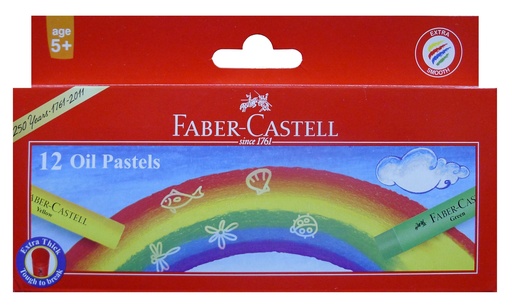 [FCI26012] PASTEL OIL 12'S JUMBO FABER