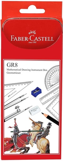 [FCI63020] MATH SET GR8-8PC FABER-163721