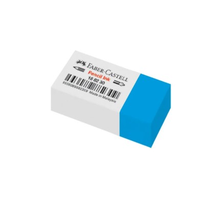 [FCM1882] ERASER WHITE/BLU MED 1882-30
