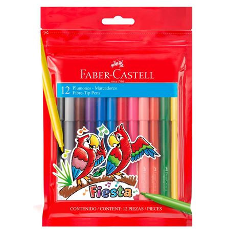 [FCP31245] MARKER COL PEN F/TIP-12 FIESTA