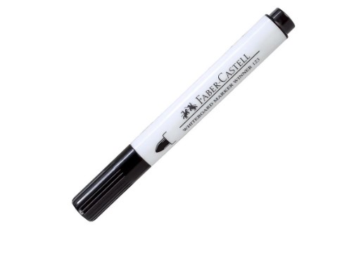 [FCP353396] MARKER WHITEBOARD 123 BLACK