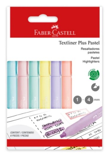 [FCP557367] HILIGHTER TEXT PLUS PASTEL(6)