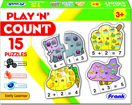 [FR10163] PUZZLE PLAY 'N' COUNT 45 PCS