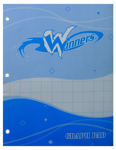 [LPP037] BOOK GRAPH 2CM X 2CM SQUARE