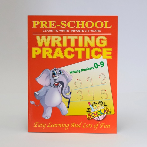 [VP84102] BOOK/V-WRITING PRACTICE 0-9