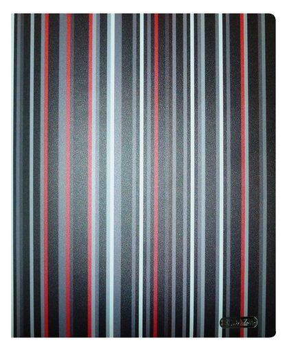 [BZ03169] FILE POLY PORTFOLIO STRIPE2PKT