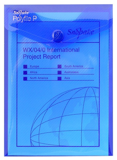 [SN13266] FILE POLY P ELECT A4 13266