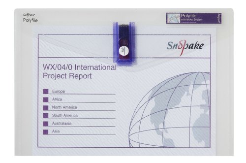 [SN15689] FILE POLY F/S /USB HLDR ELECT