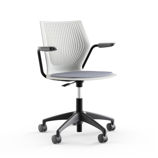 [FUK2HASX] ***KNOLL MULTIGEN CHAIR WITH GREY PADDED SEAT
