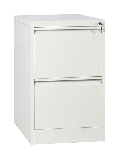 [FUR2DV] 2-DRAWER VERTICAL CABINET GREY
