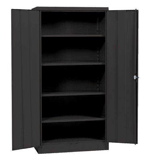[FURSC6BK] STATIONERY CABINET 6FT BLACK