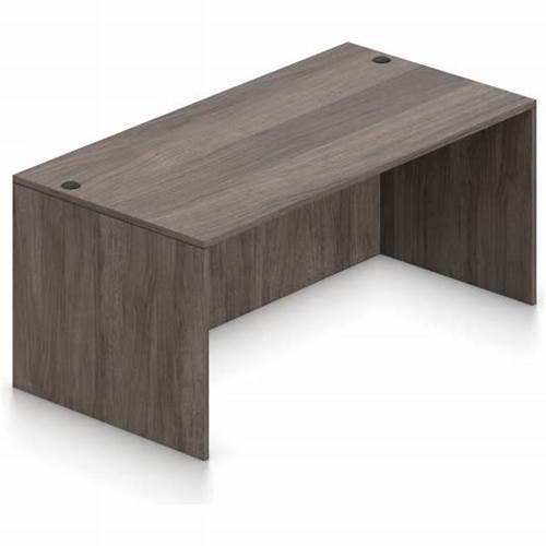 [FUYLN101MW] DESK 71X35.5X30 MED WALNUT