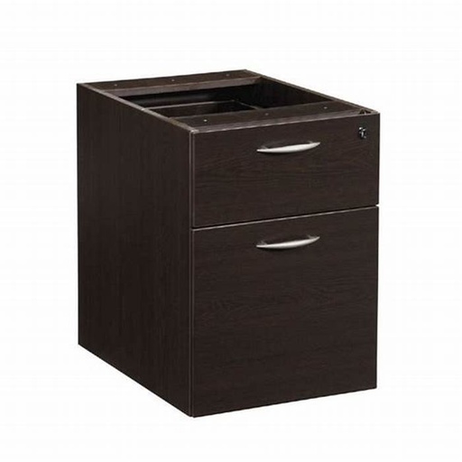 [FUYLN107E] PEDESTAL DRAWS BOX FILE ESPRESSO
