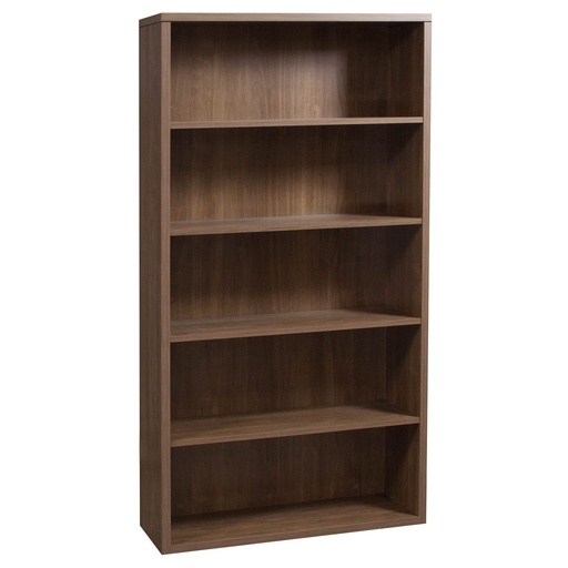 [FUYLN158MW] BOOKCASE 65.5 X 31.5 MWALNUT