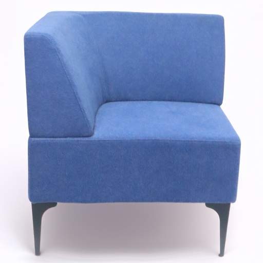 [FUYLNS57BU] SOFA MODULAR CORNER BLUE