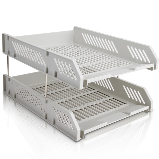 [YLN9208GY] TRAY DESK GRY A4 (2)