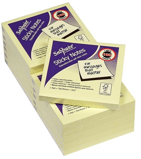 [SN13508] NOTE STICKY 3X3  100SHT 12128