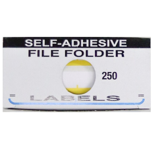 [TLC0009] LABEL FILE FOLDER YEL 200