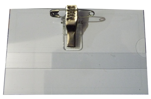 [CO69001] BADGE CONF W/PIN 3.5X2.5 19180