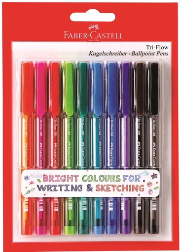 [FCI40808] PEN BALL 1MM 10"S ASST