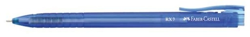 [FCM45496] PEN BALL RETRACT RX7 .7MM BLU
