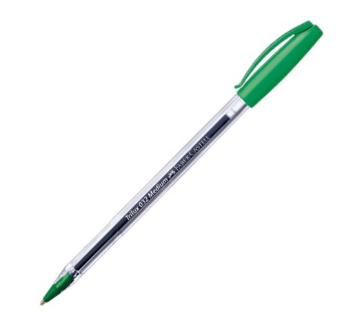 [FCP343263] PEN #032 TRILUX BALL POINT GRN MED