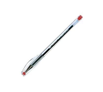 [FCP061RM] PEN #061 BALL POINT RED MED (metal tip)