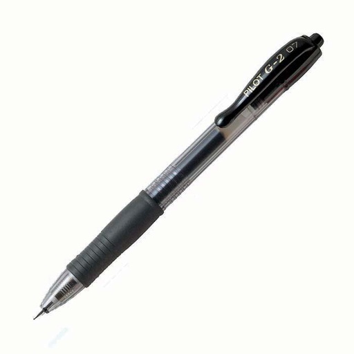[PI0027] PEN PILOT G2 0.7 BLK RET 31020